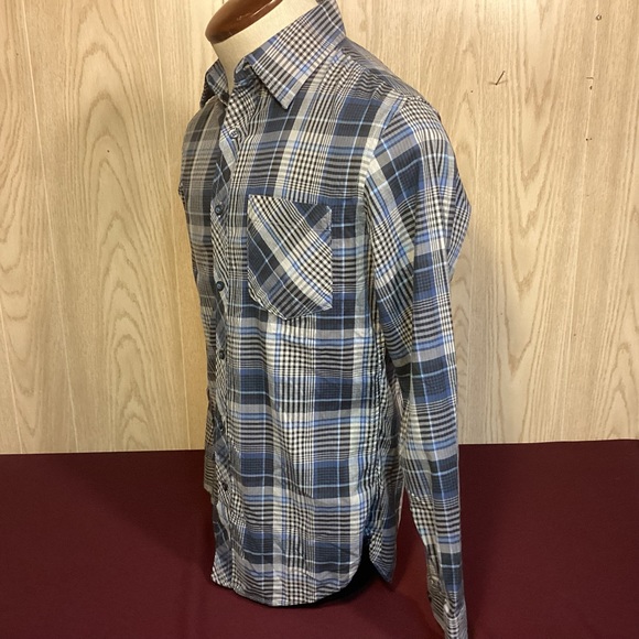 Banana Republic mens plaid button down shirt  size small - Picture 7 of 10